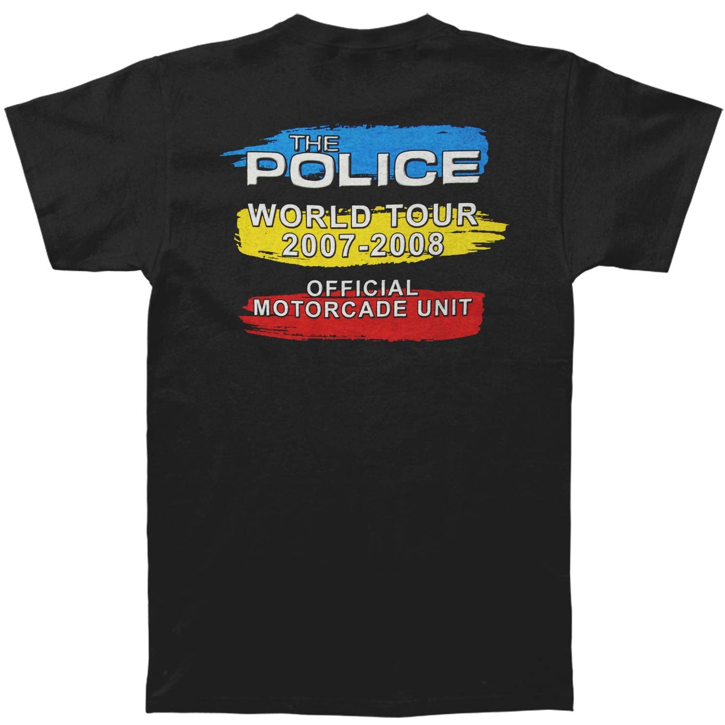 Police Original 2007-2008 World Tour Concert (Only XL Available) Slim Fit T-shirt Back