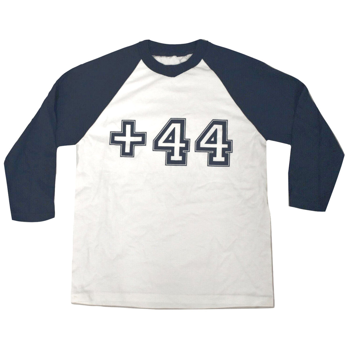 Plus 44 +44 Raglan Baseball Jersey Front