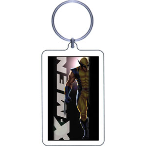 X-Men Plastic Key Chain Front