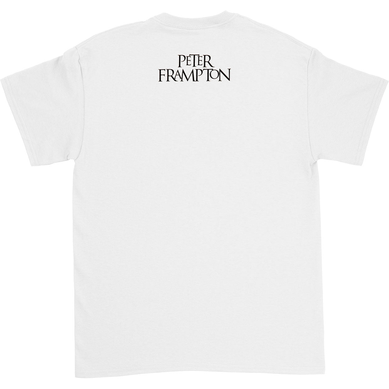 Peter Frampton Family Of Friends White T-shirt Back