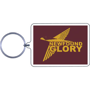 New Found Glory Plastic Key Chain Front