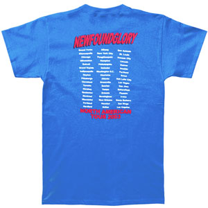 New Found Glory North American Tour T-shirt