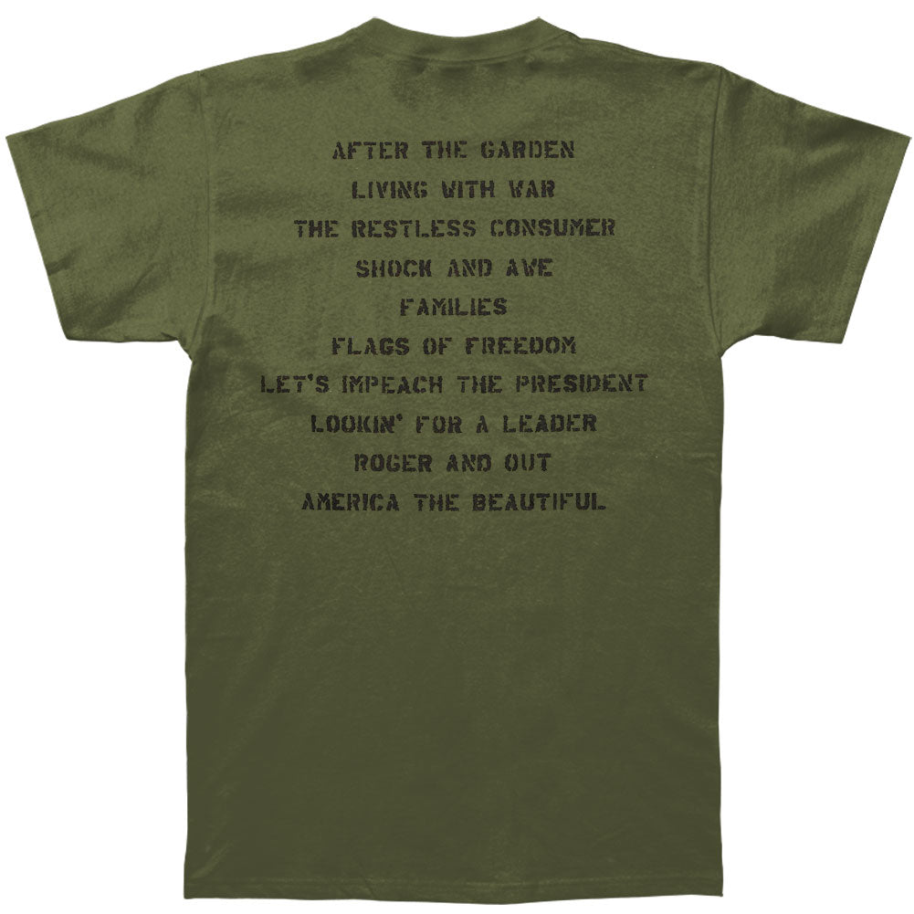 Living With War Album Song Titles T-shirt