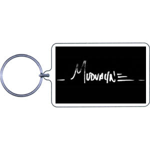 Mudvayne Script Plastic Key Chain Front