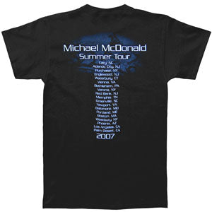 Michael Mcdonald 2007 Summer Tour T-shirt Back