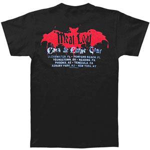 Meatloaf Bat Skull Tour T-shirt