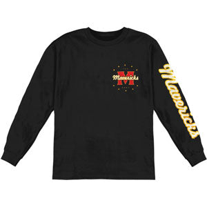 Mavericks 2003 Pocket Logo Long Sleeve Front