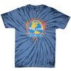 Flame Globe 1979 World Tour Tie Dye T-shirt
