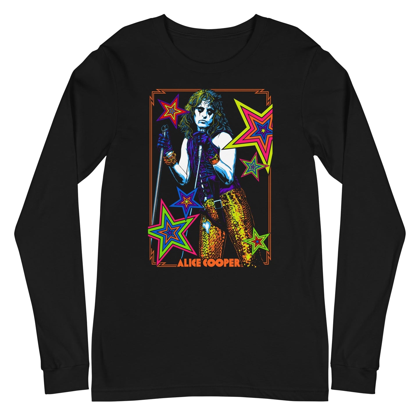 Alice Cooper Alice Cooper - Stars Long Sleeve T-Shirt