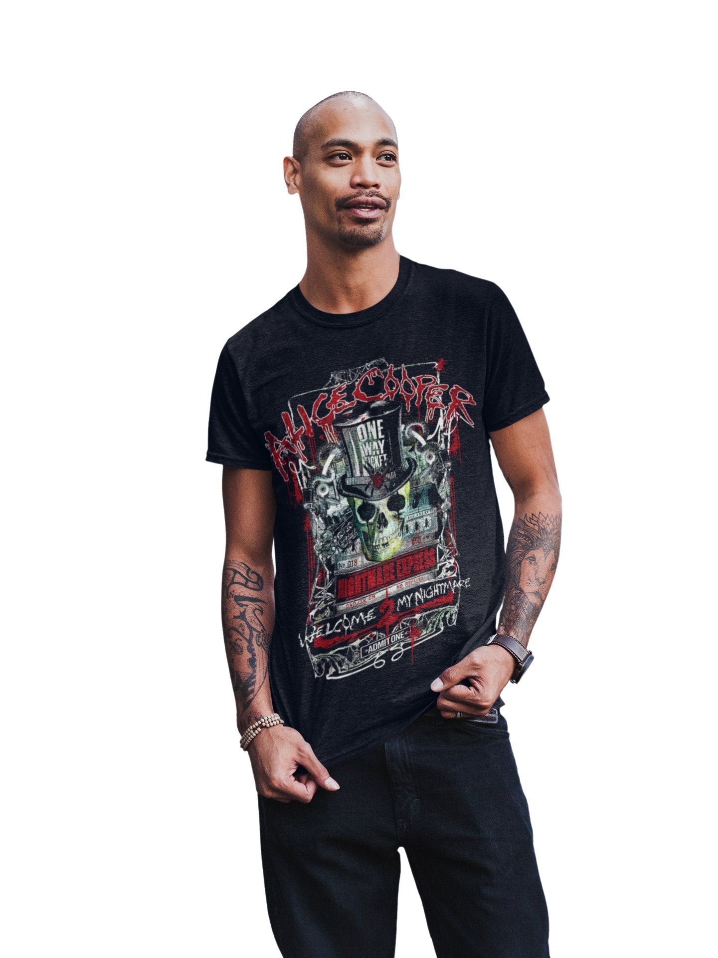 Alice Cooper Alice Cooper - Nightmare Express Jumbo Print T-Shirt