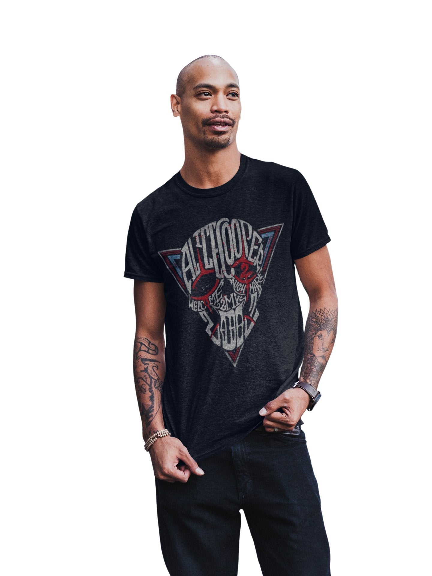 Alice Cooper Alice Cooper - Welcome 2 My Jumbo Print T-Shirt