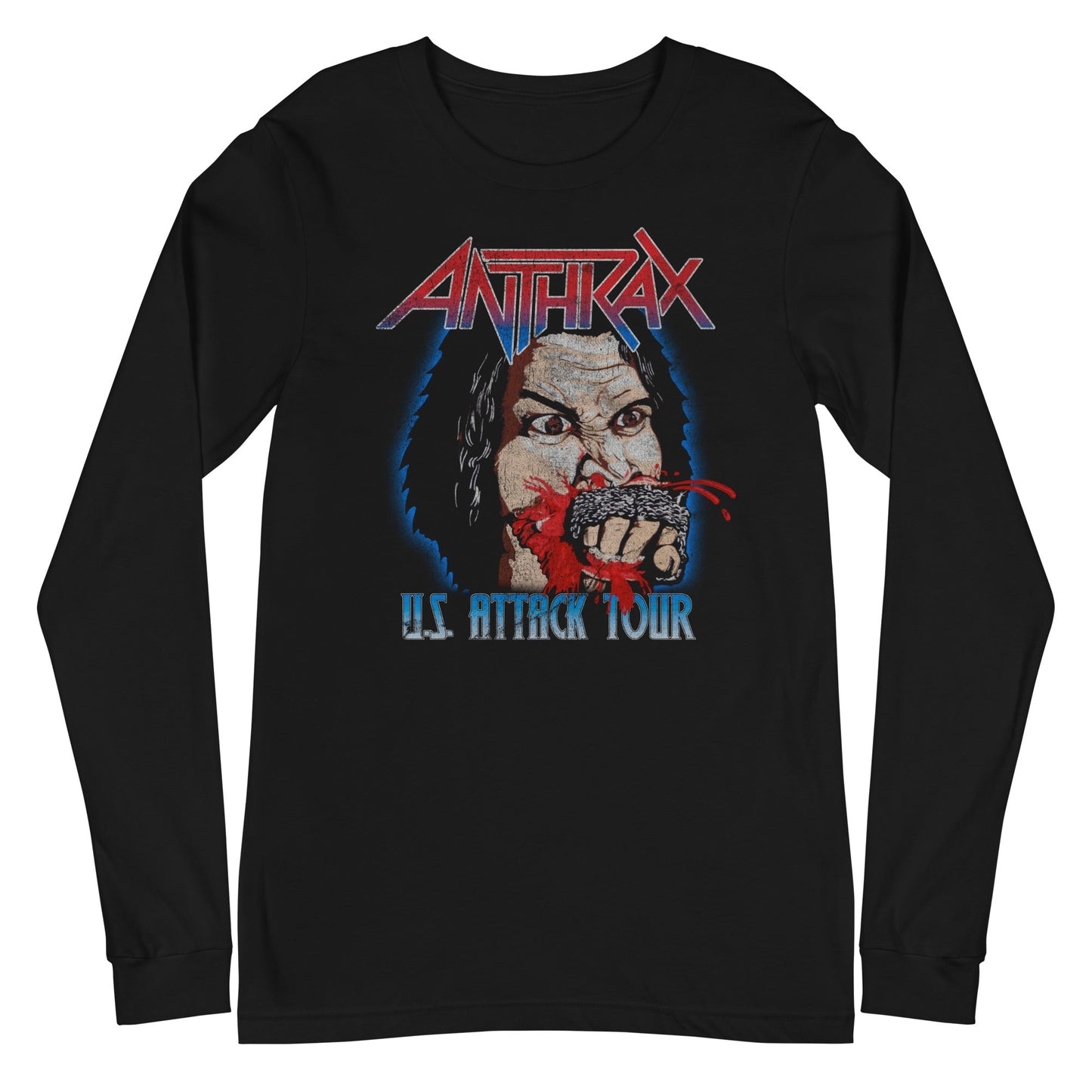 Anthrax Anthrax - US Attack Tour Long Sleeve T-Shirt