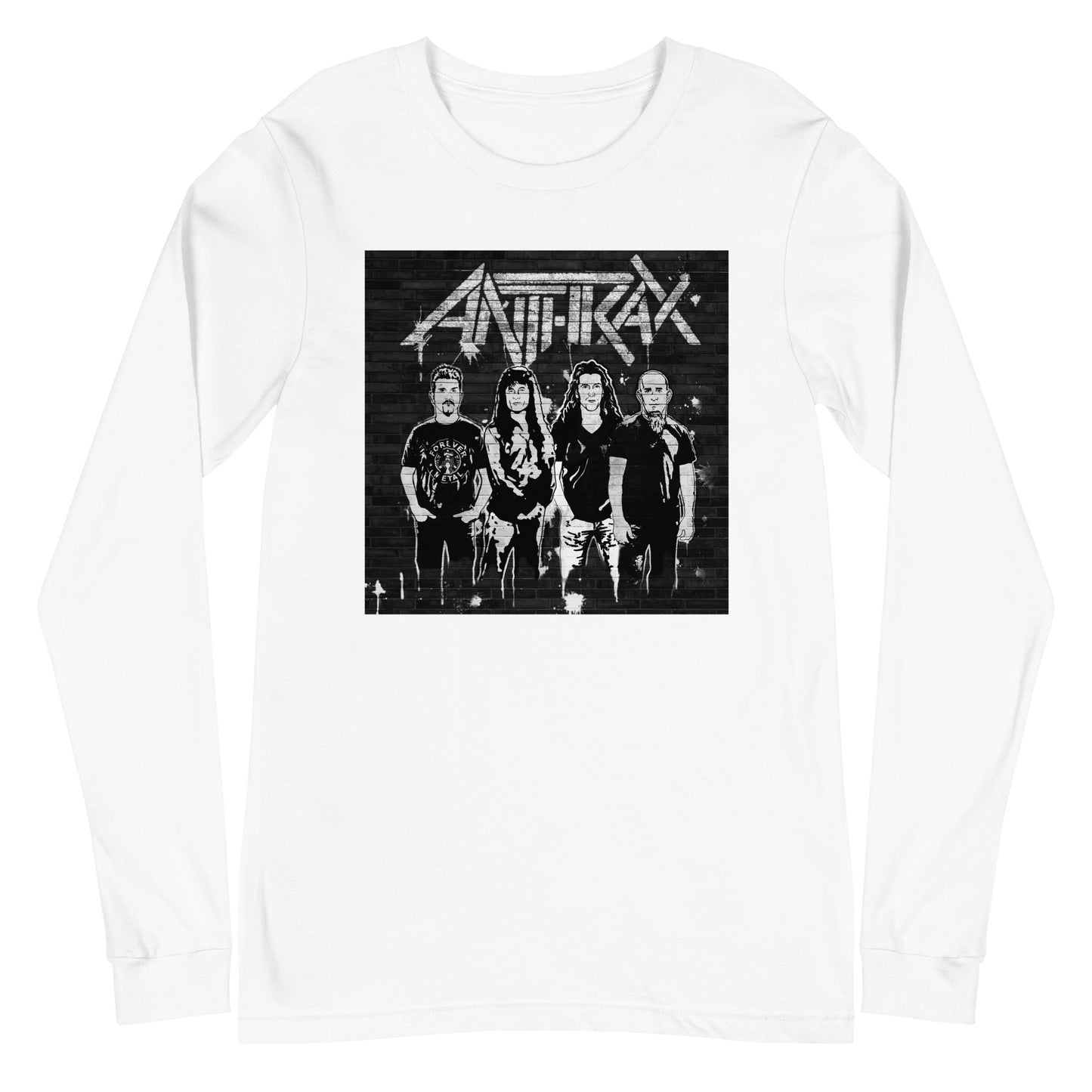 Anthrax Anthrax - With the Band Long Sleeve T-Shirt
