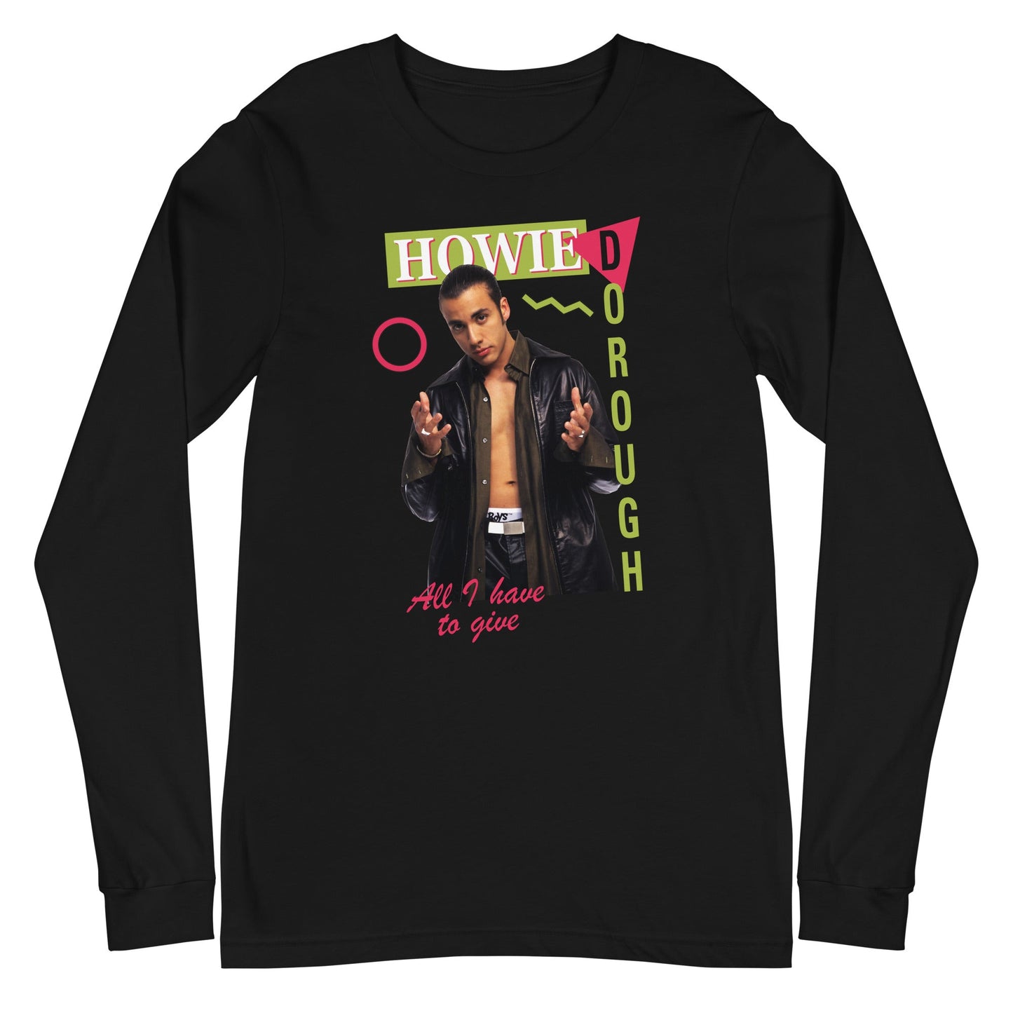 Backstreet Boys Backstreet Boys - Howie Dorough Long Sleeve T-Shirt
