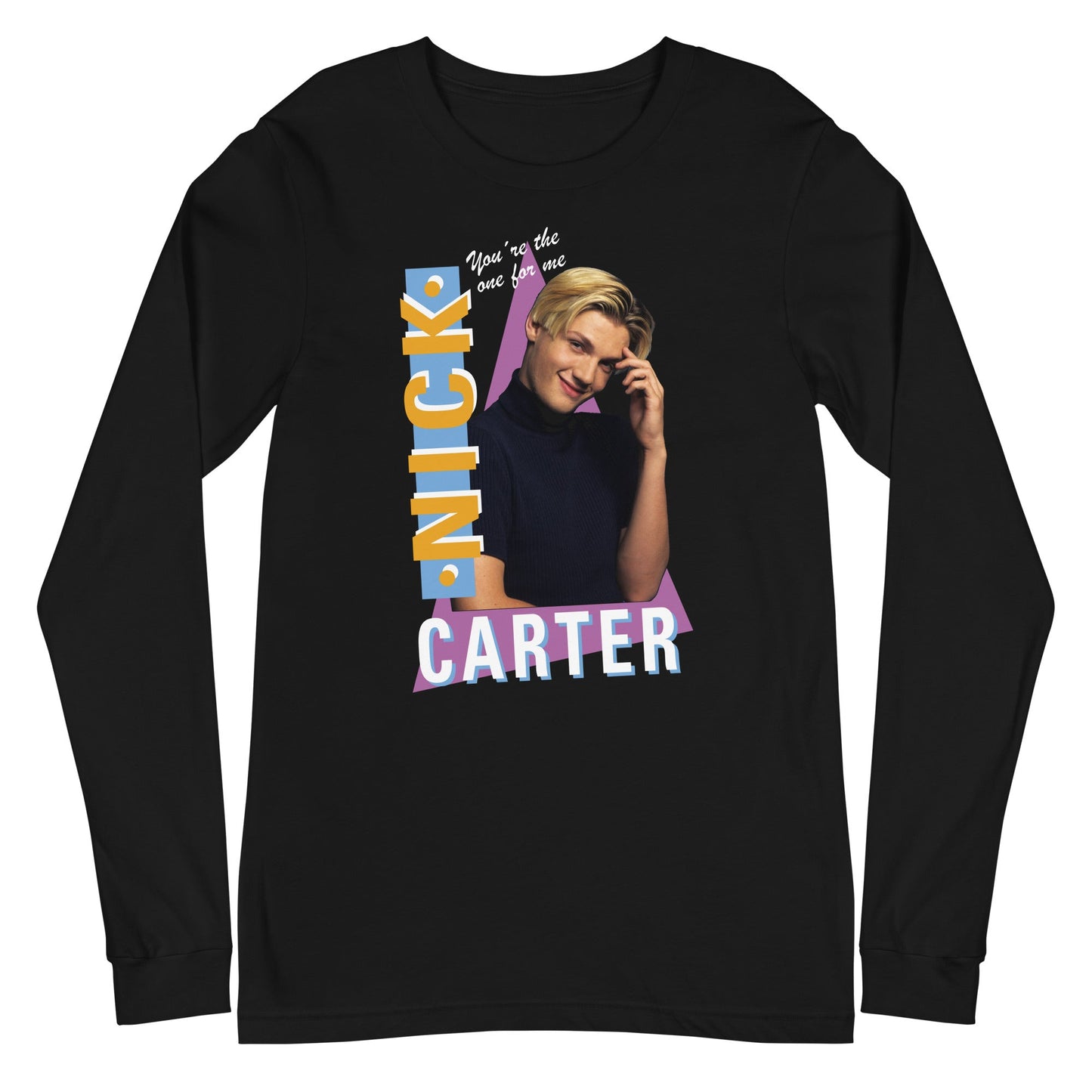Backstreet Boys Backstreet Boys - Nick Carter Long Sleeve T-Shirt