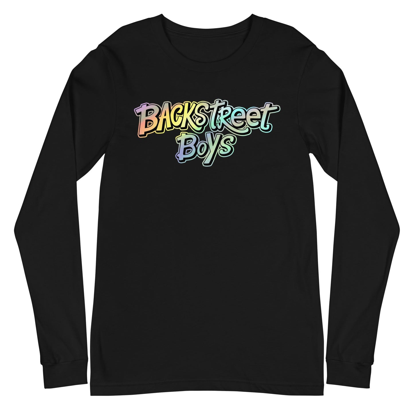 Backstreet Boys Backstreet Boys - Gradient Logo Long Sleeve T-Shirt