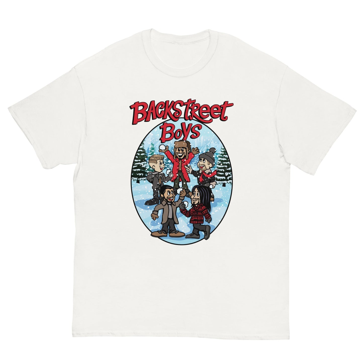 Rockabilia Backstreet Boys - A Very Backstreet Christmas T-Shirt