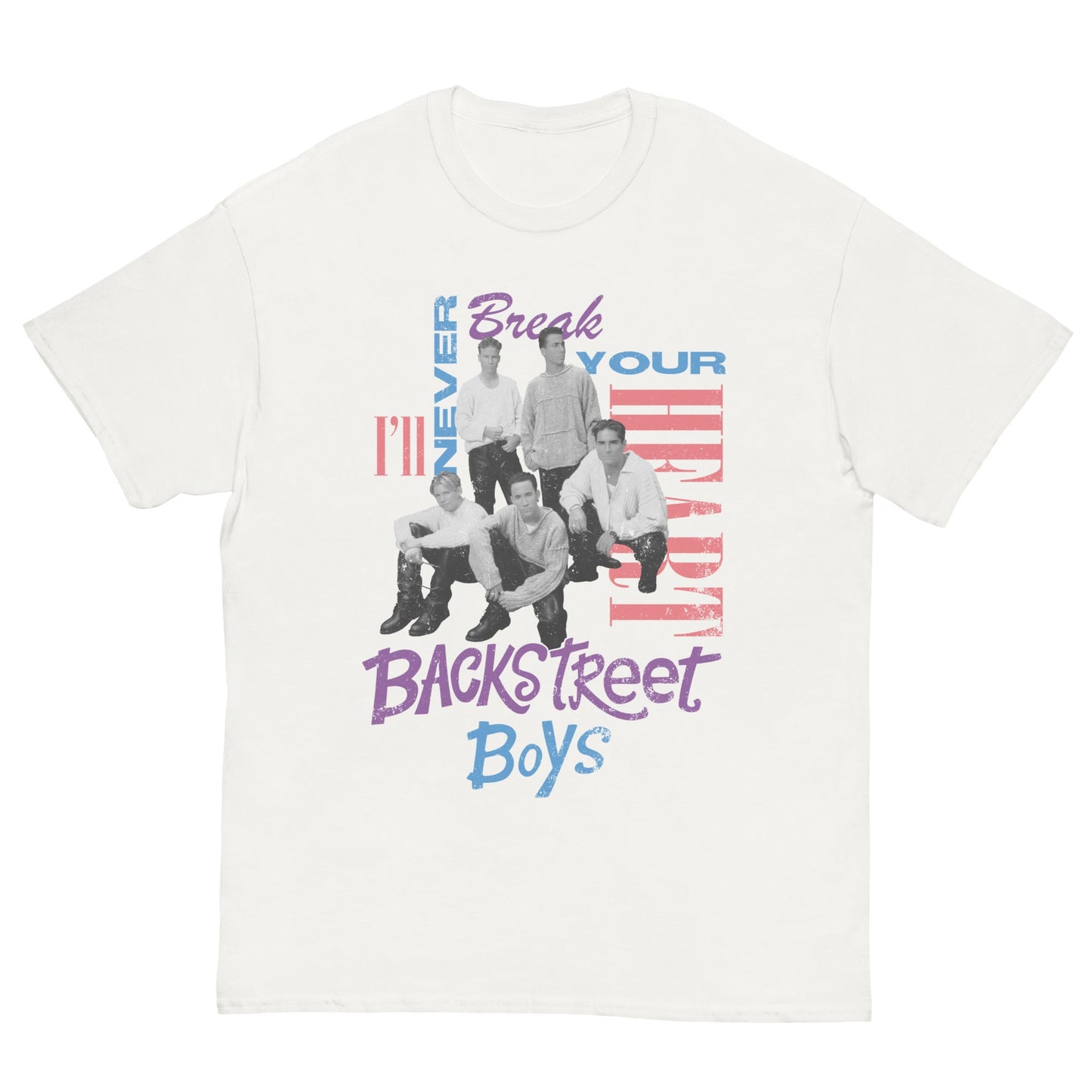 Rockabilia Backstreet Boys - Never Break T-Shirt