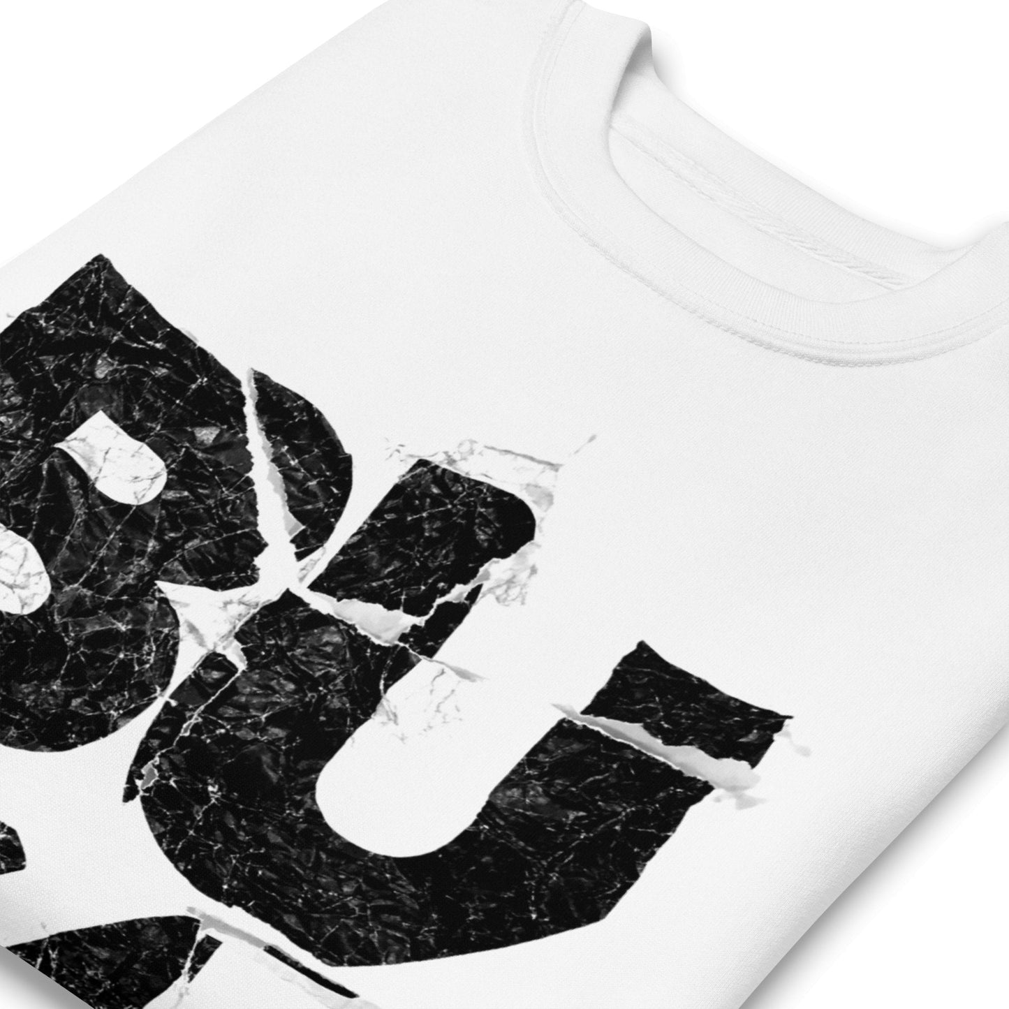 Bush Bush - Stacked Logo Jumbo Print Sweatshirt
