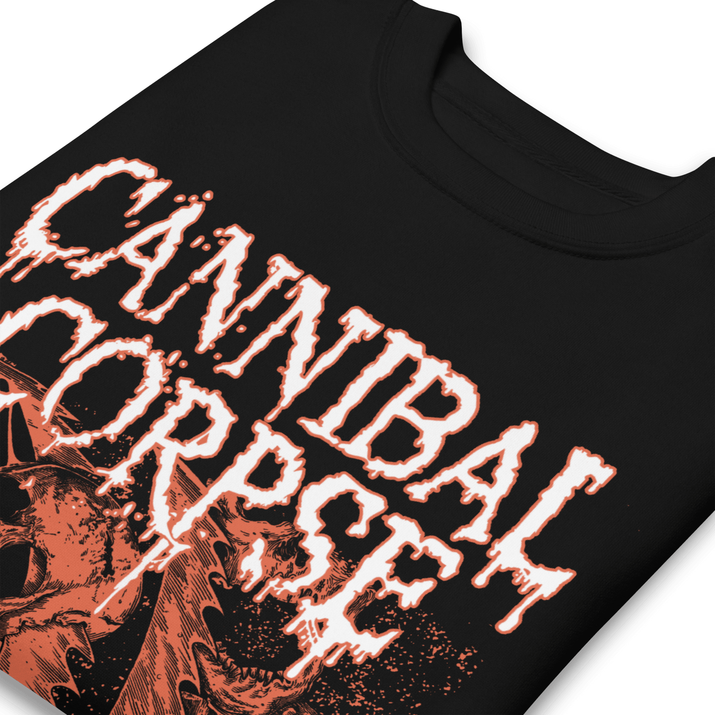 Cannibal Corpse Cannibal Corpse - White Drip Logo Sweatshirt