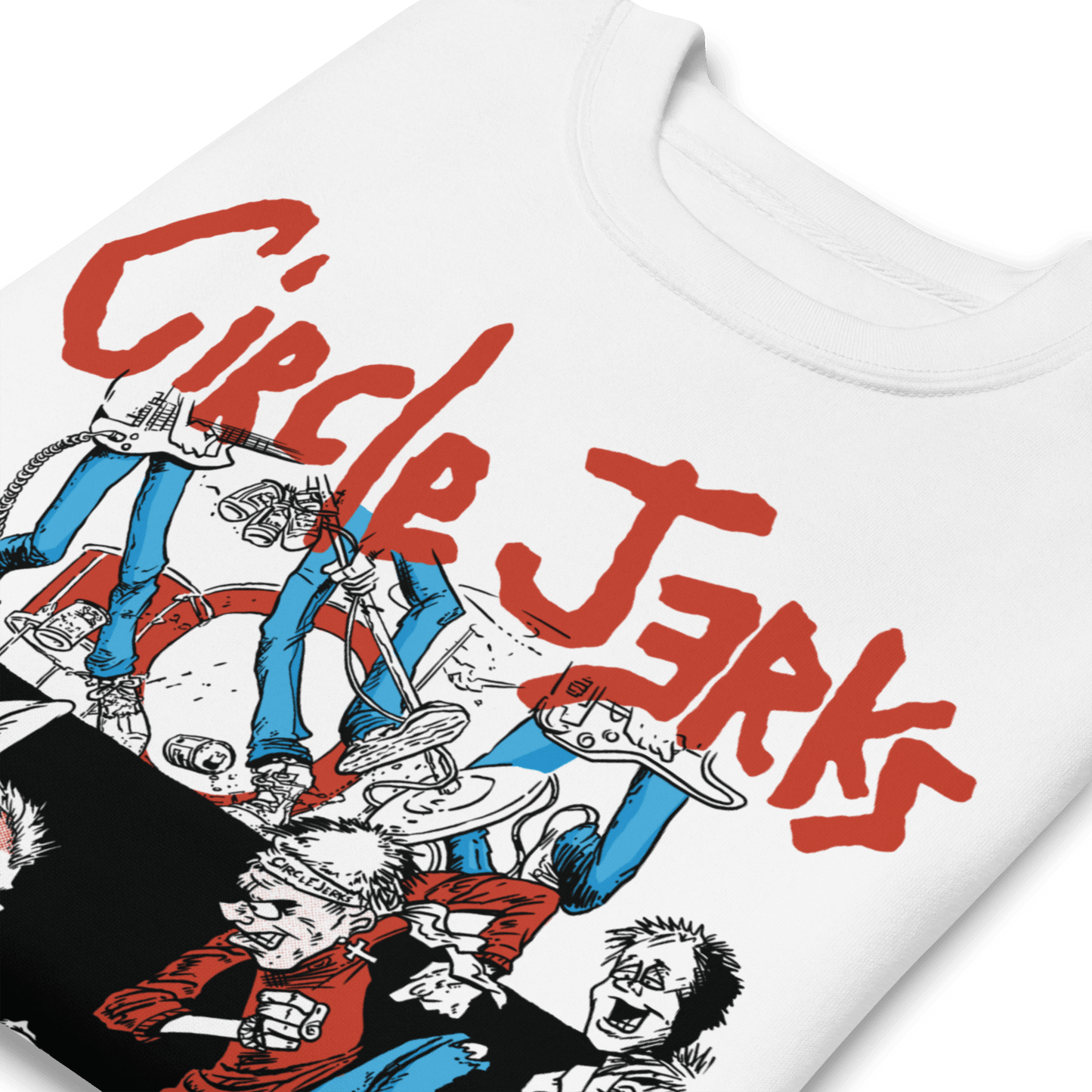 Circle Jerks Circle Jerks - 1986 Wonderful Tour Vintage Sweatshirt