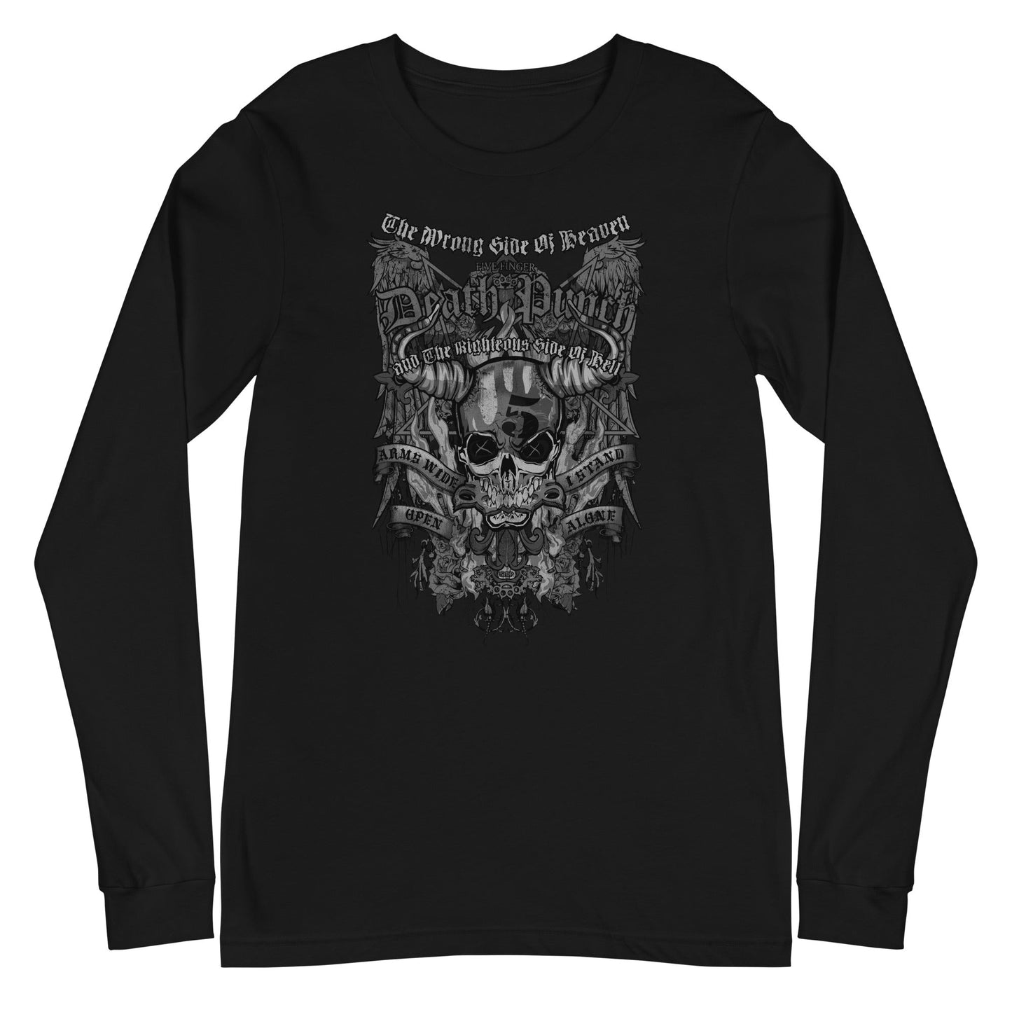 Five Finger Death Punch Five Finger Death Punch - Righteous Side of Evil Long Sleeve T-Shirt