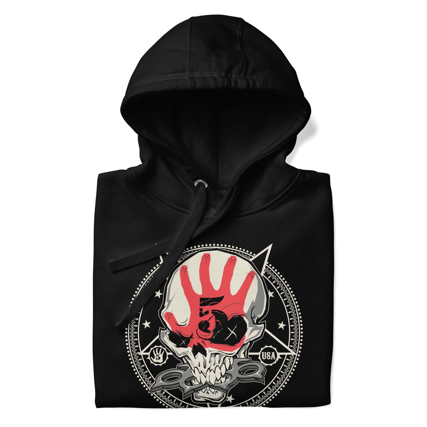 Five Finger Death Punch Five Finger Death Punch - Circle Logo Hoodie