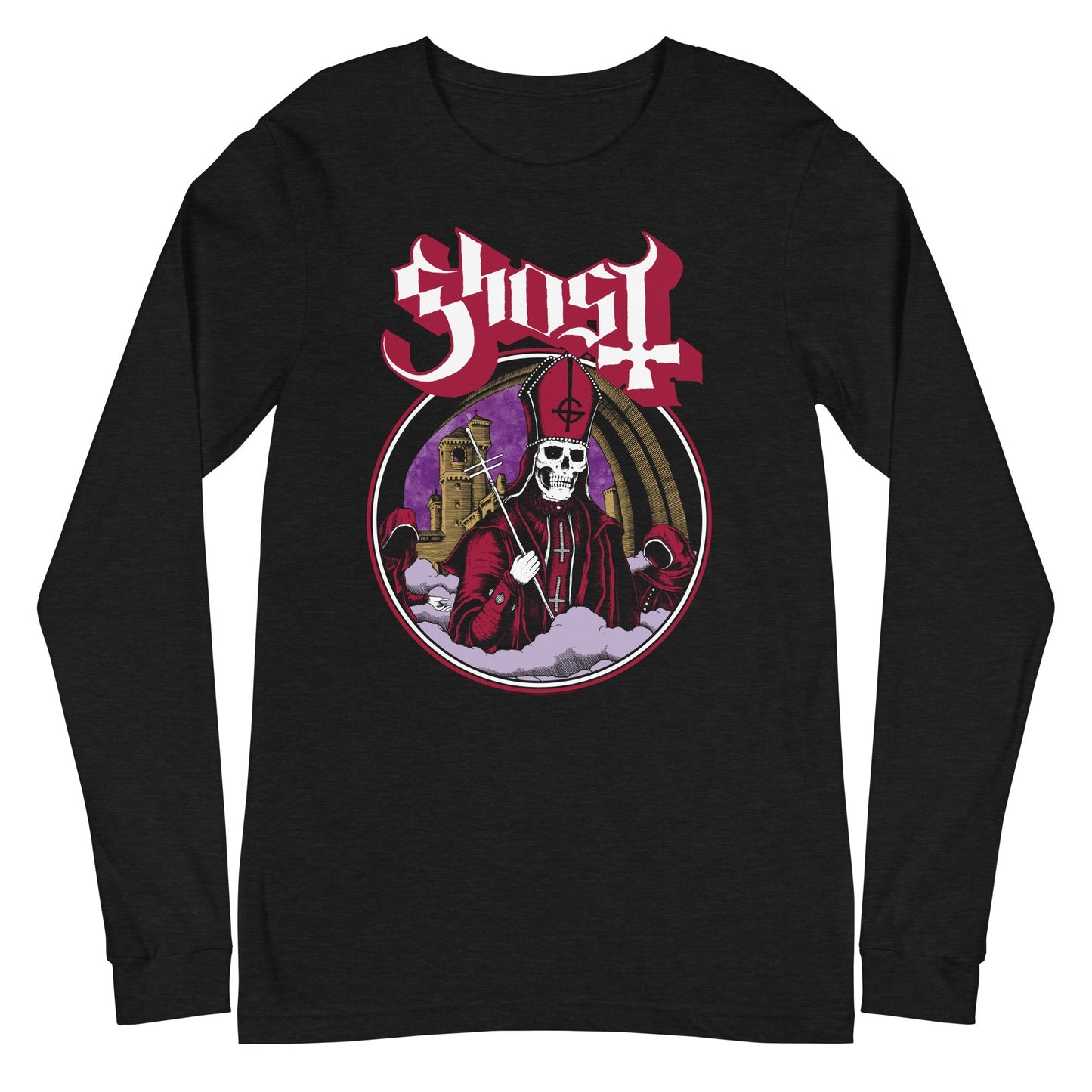 Ghost Ghost - Carrying Cross Long Sleeve T-Shirt