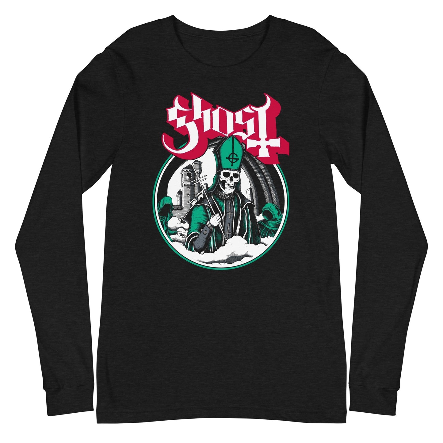 Ghost Ghost - Green With Envy Long Sleeve T-Shirt