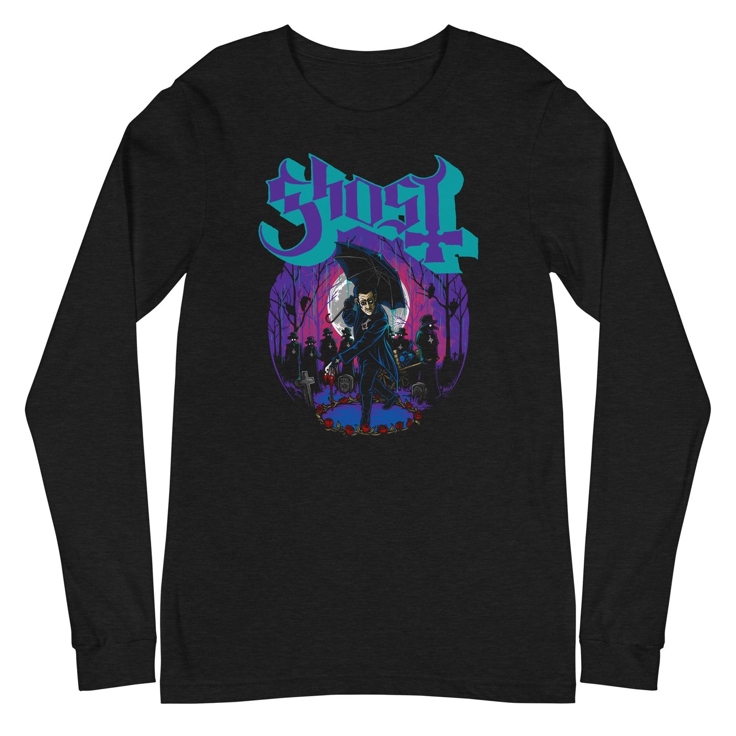 Ghost Ghost - Umbrella Long Sleeve T-Shirt