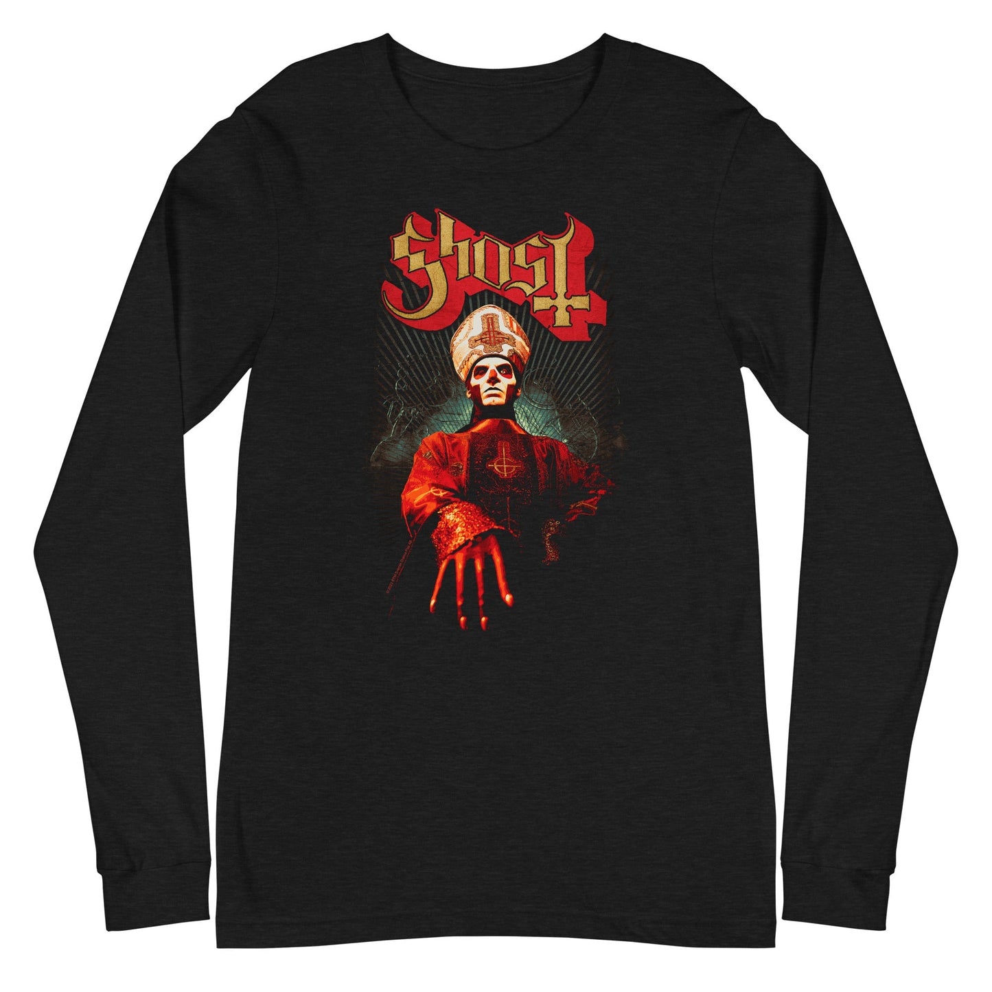 Ghost Ghost - Kiss the Ring Long Sleeve T-Shirt