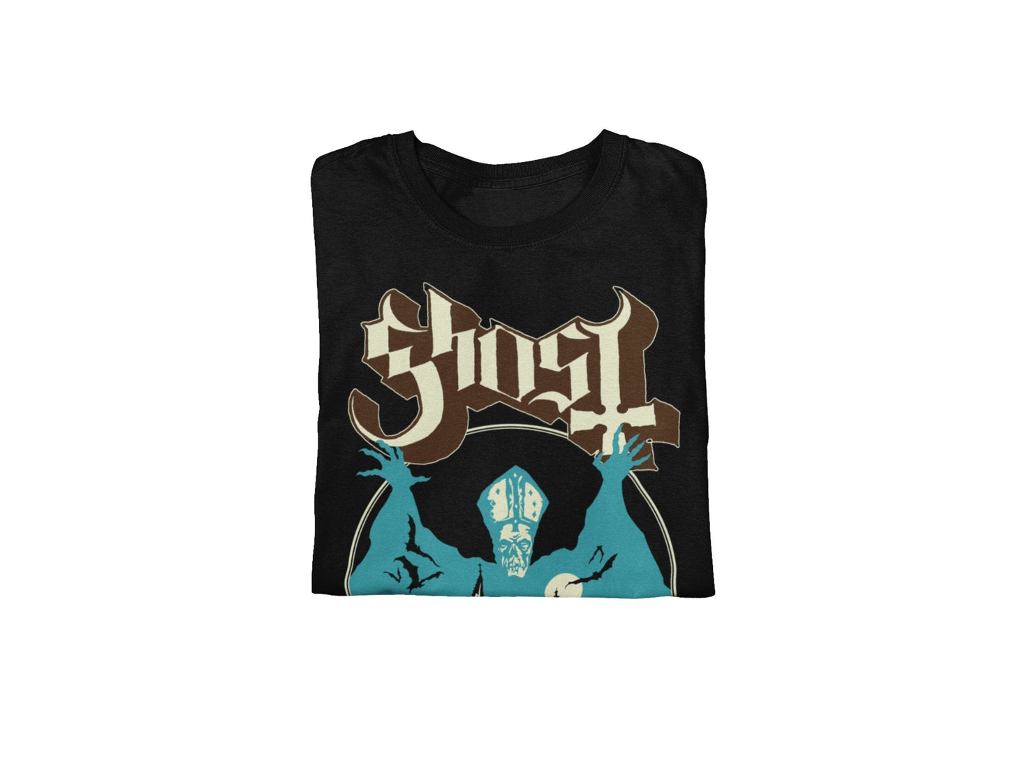 Ghost Ghost - Castle Jumbo Print T-Shirt