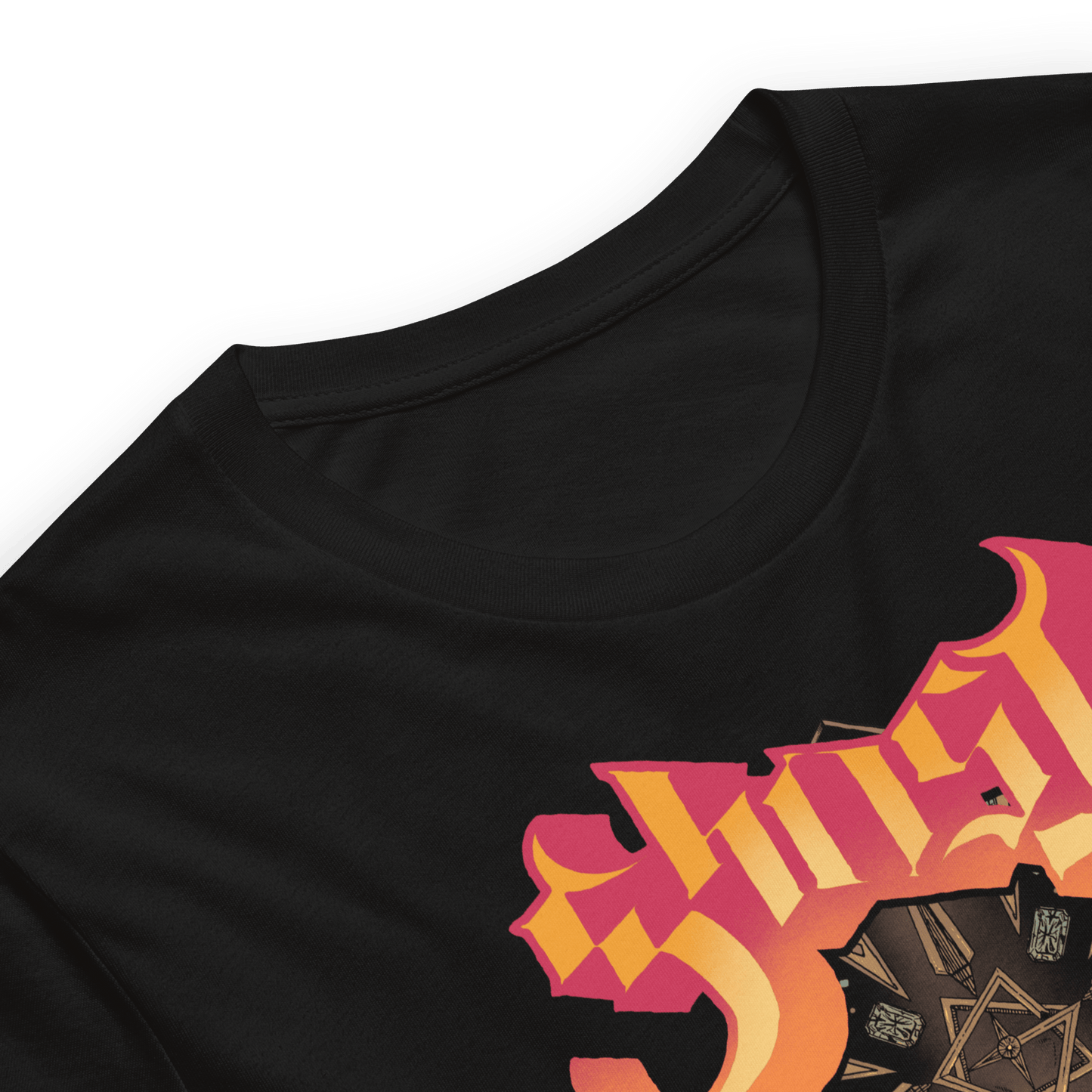 Ghost Ghost - Flaming Logo T-Shirt