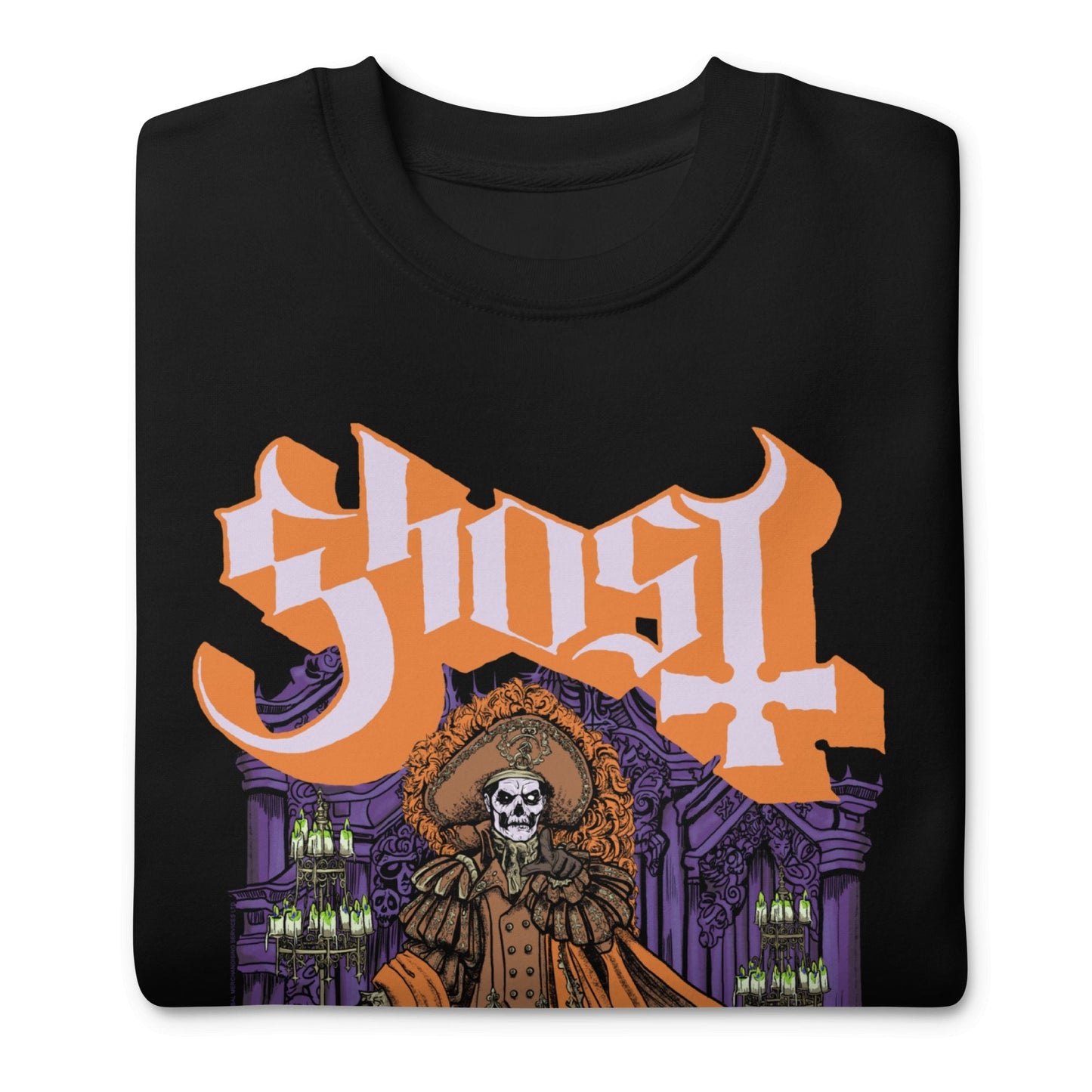 Ghost Ghost - Orange Cape Jumbo Print Sweatshirt