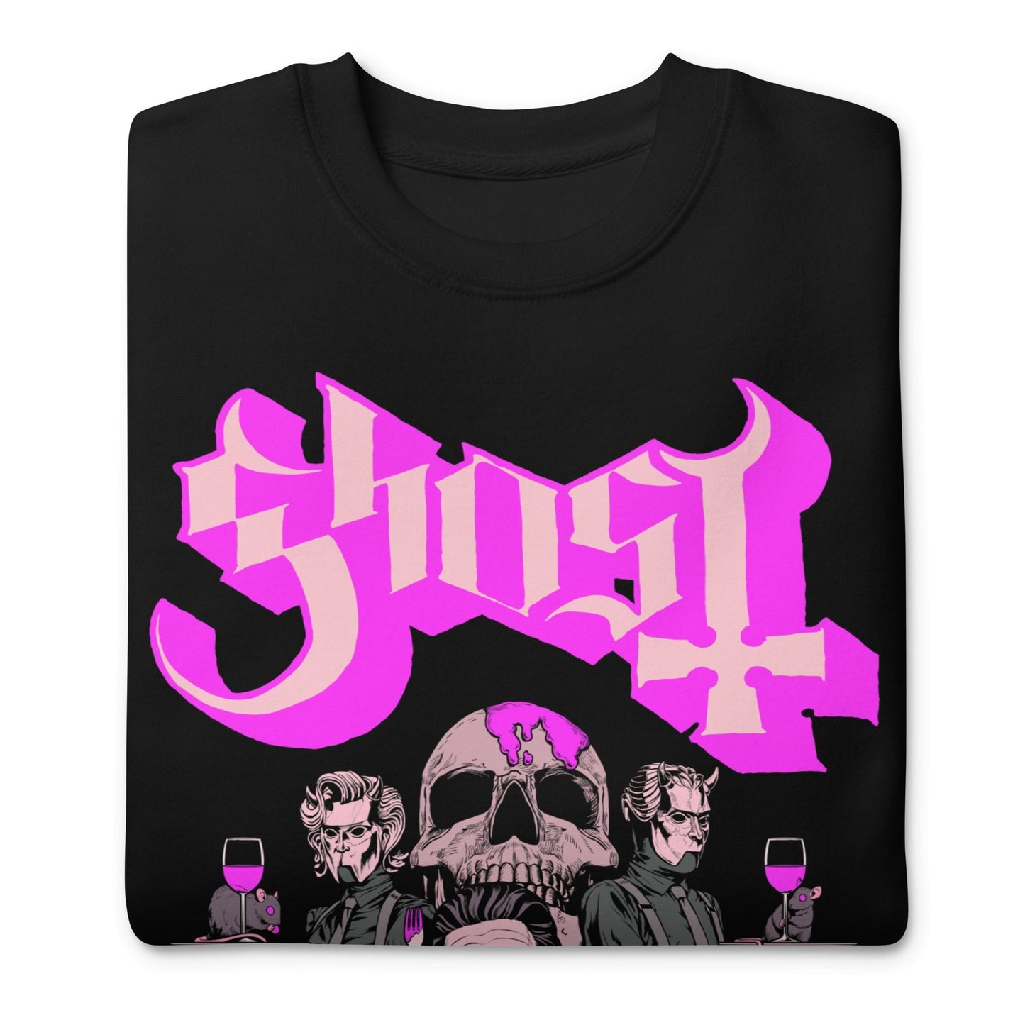 Ghost Ghost - What's for Dinner Jumbo Print Sweatshirt