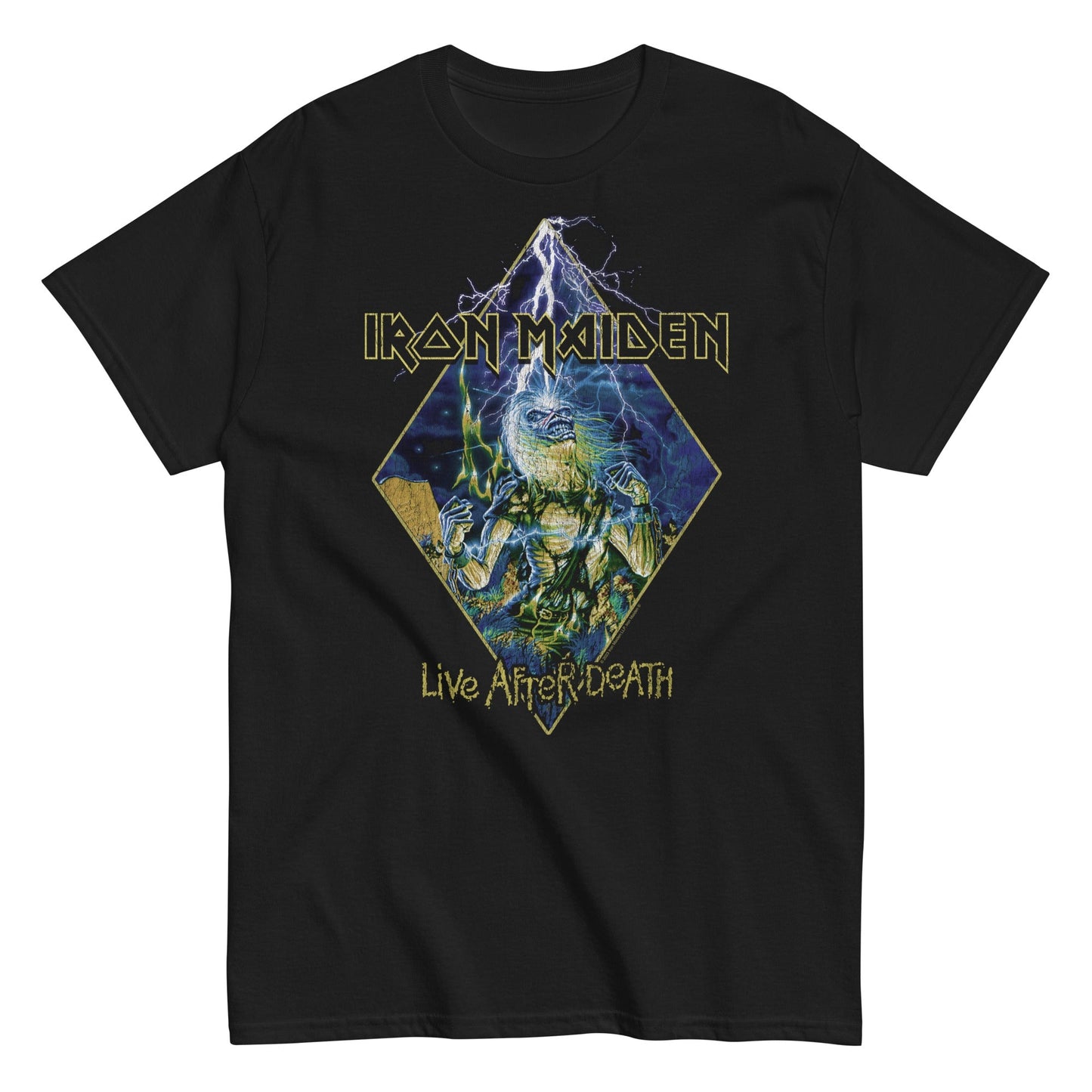 Iron Maiden Iron Maiden - Lightnin Jumbo Print T-Shirt