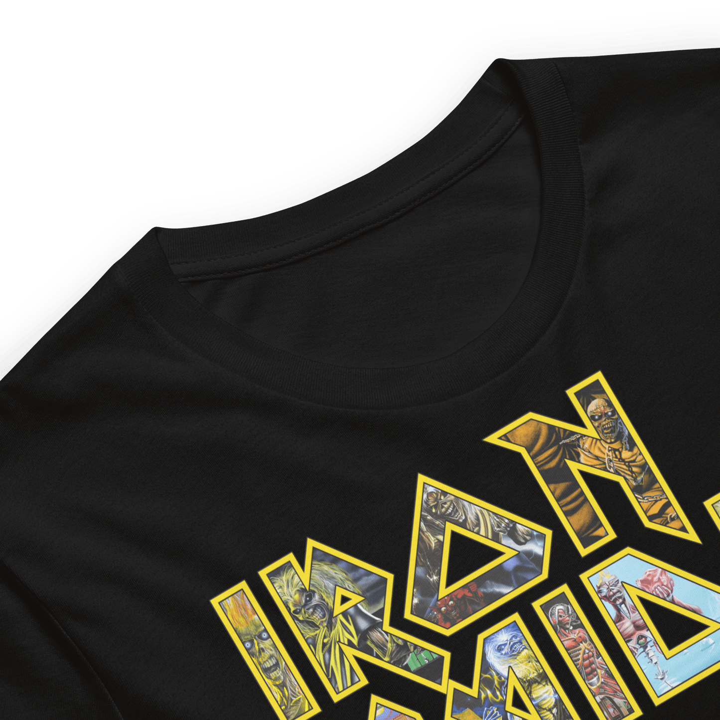 Iron Maiden Iron Maiden - Logo Eddie Jumbo Print T-Shirt