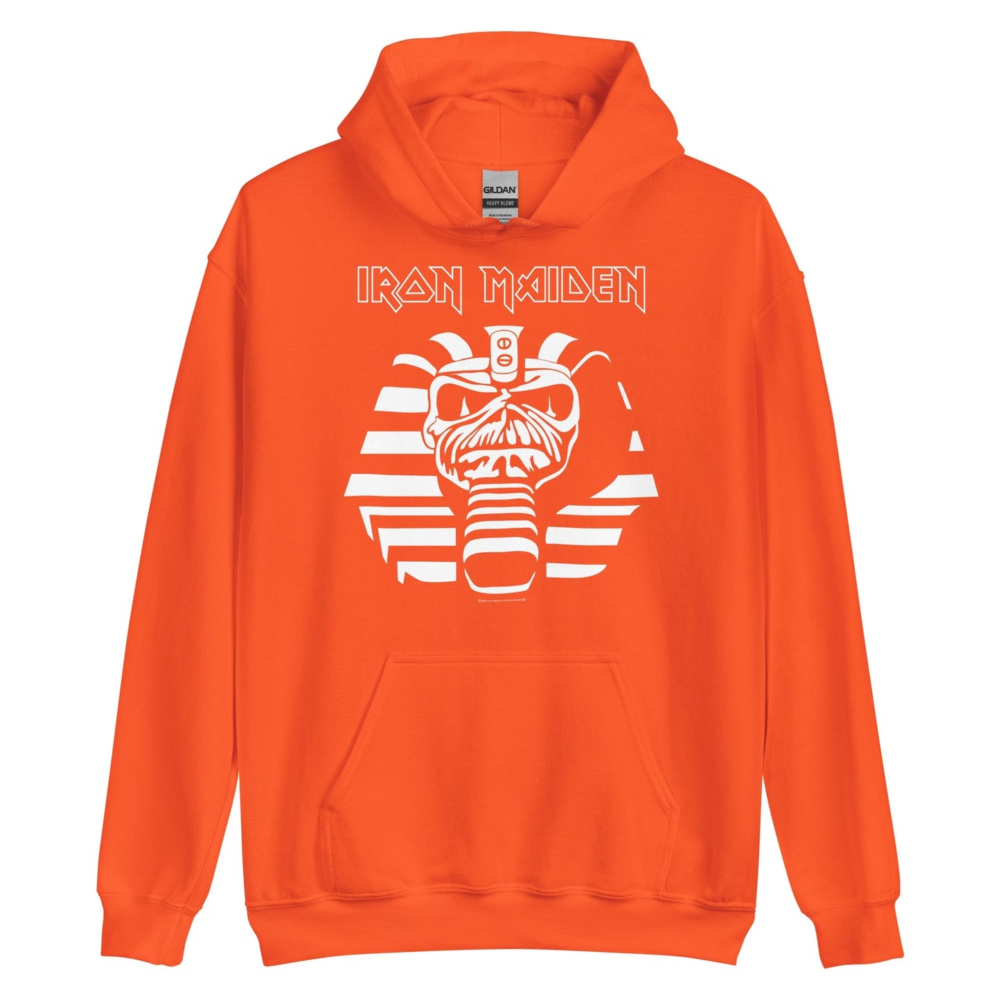 Iron Maiden Iron Maiden - Orange Powerslave Hoodie