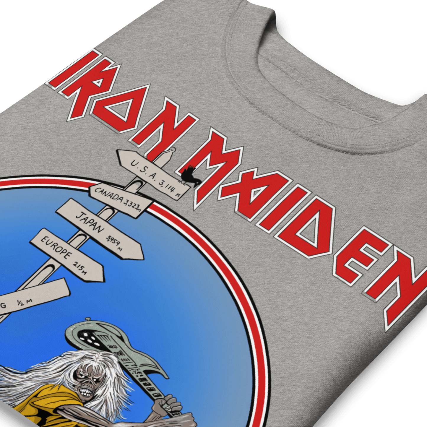 Iron Maiden Iron Maiden - Reading 1982 Vintage Tour Sweatshirt