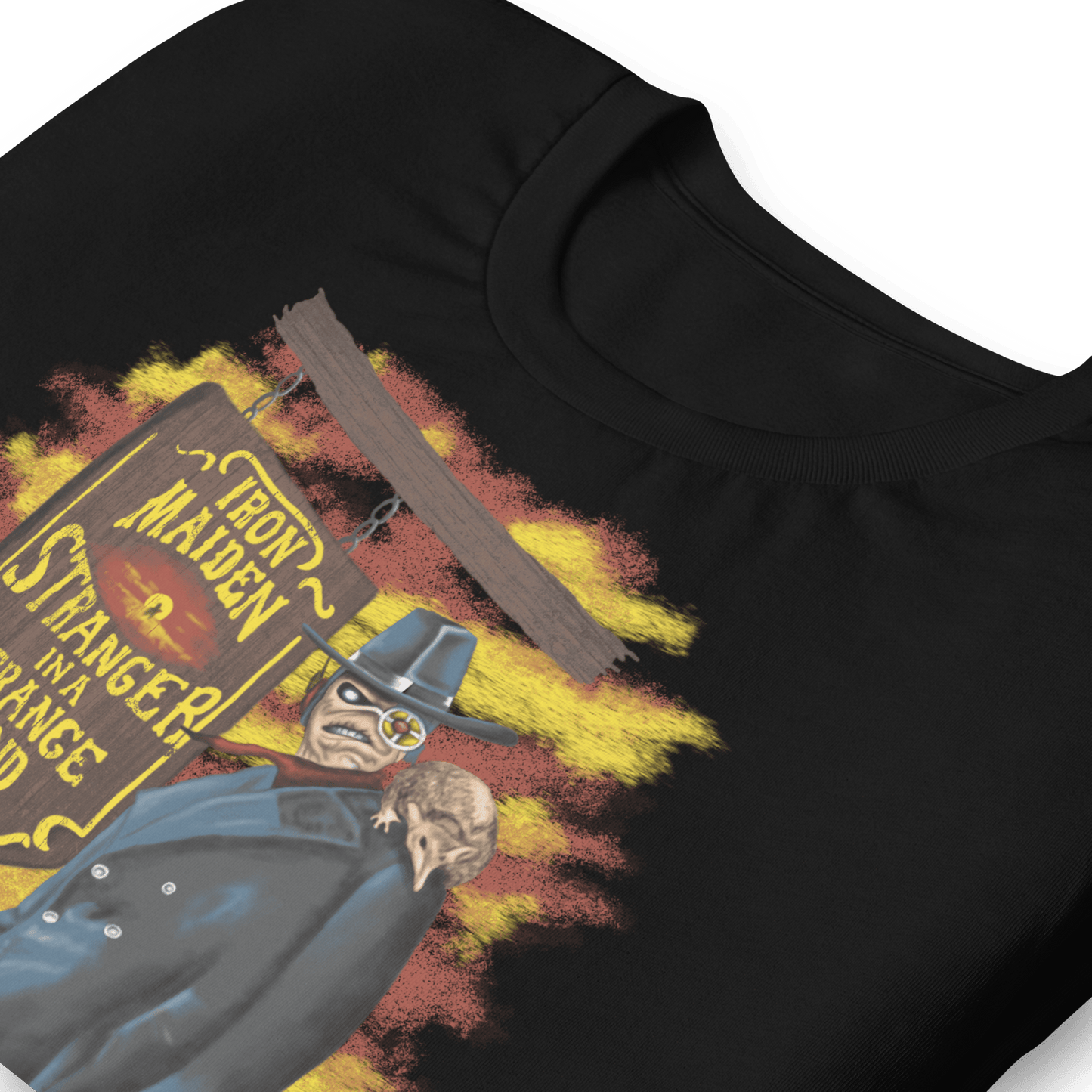Iron Maiden Iron Maiden - Strange Land Texas 1987 Vintage Tour T-Shirt