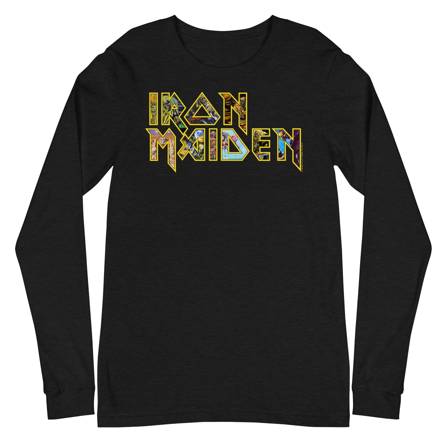 Iron Maiden Iron Maiden - Logo Eddie Long Sleeve T-Shirt
