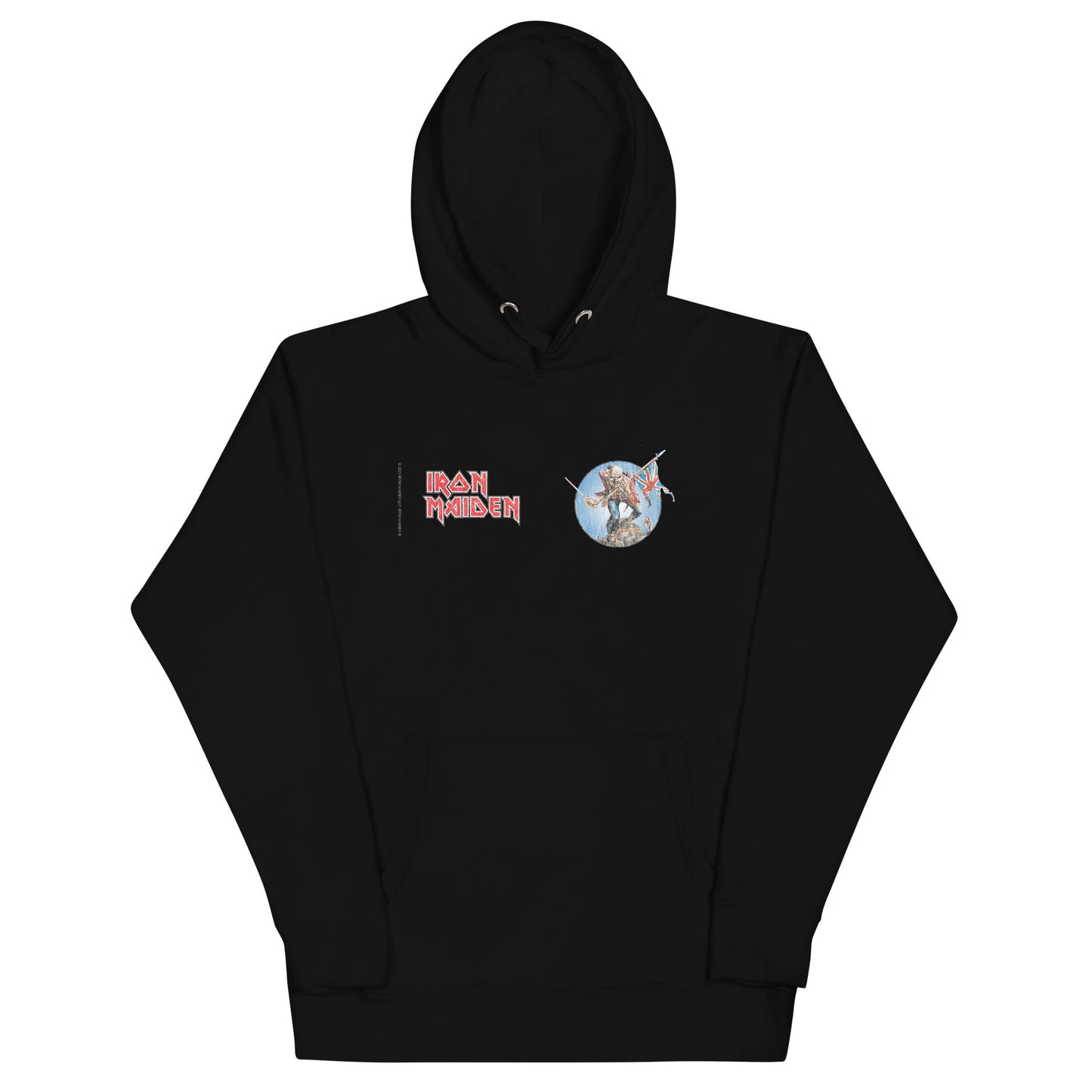 Iron Maiden Iron Maiden - Logo Flag Hoodie