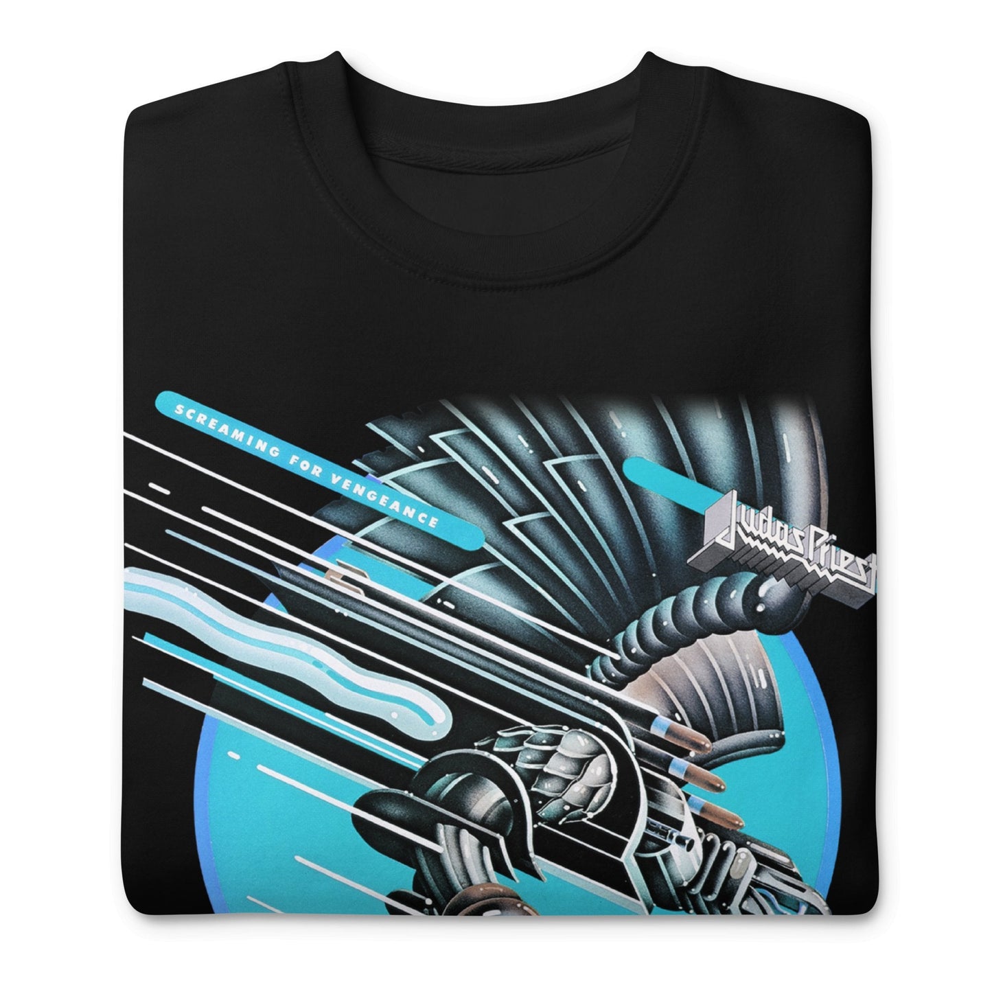 Judas Priest Judas Priest - Neon Screaming Jumbo Print Sweatshirt
