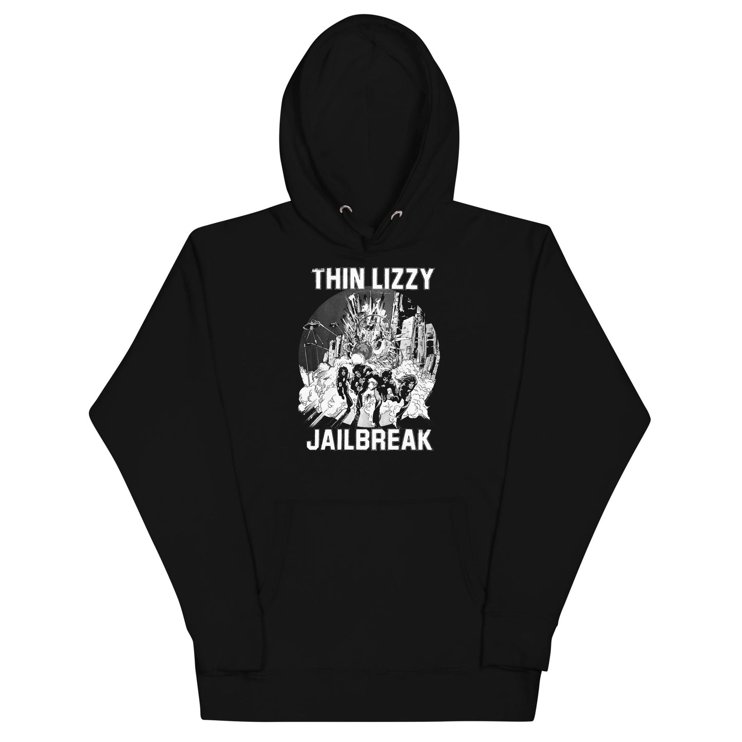 Thin Lizzy Thin Lizzy - White Jailbreak Hoodie