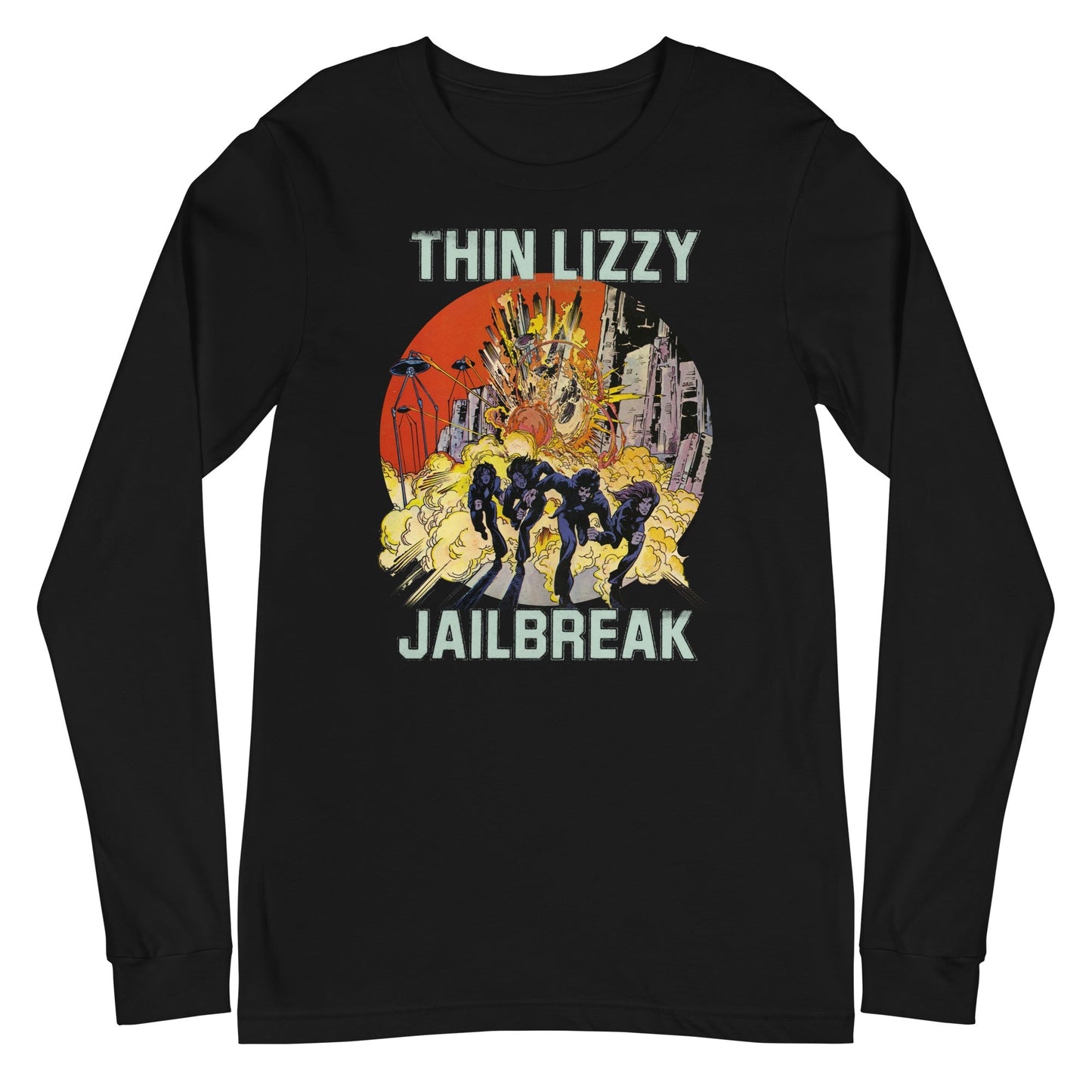 Thin Lizzy Thin Lizzy - Vintage Jailbreak Long Sleeve T-Shirt