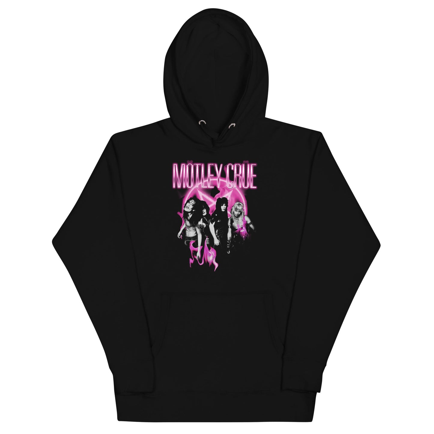 Motley Crue Motley Crue - Neon Pink Hoodie