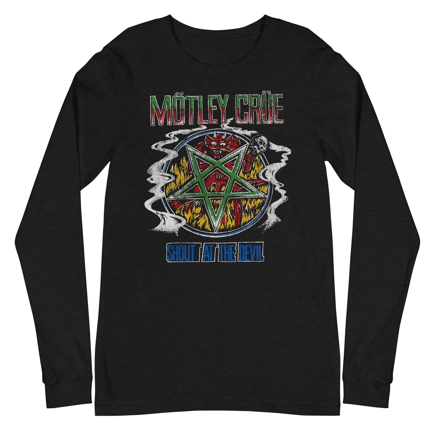 Motley Crue Motley Crue - Ganja Shout Long Sleeve T-Shirt
