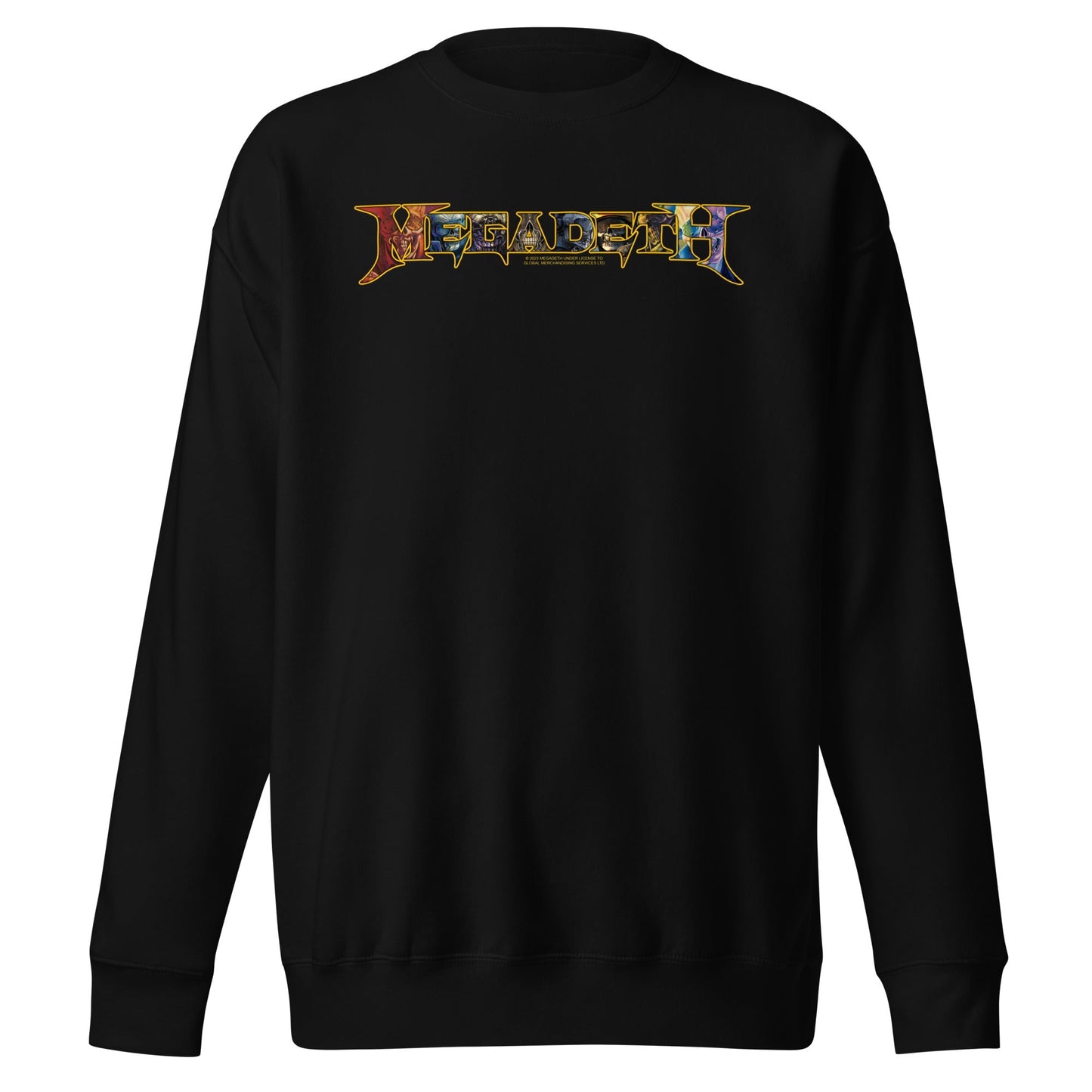 Megadeth Megadeth - Vic Lettered Logo Sweatshirt