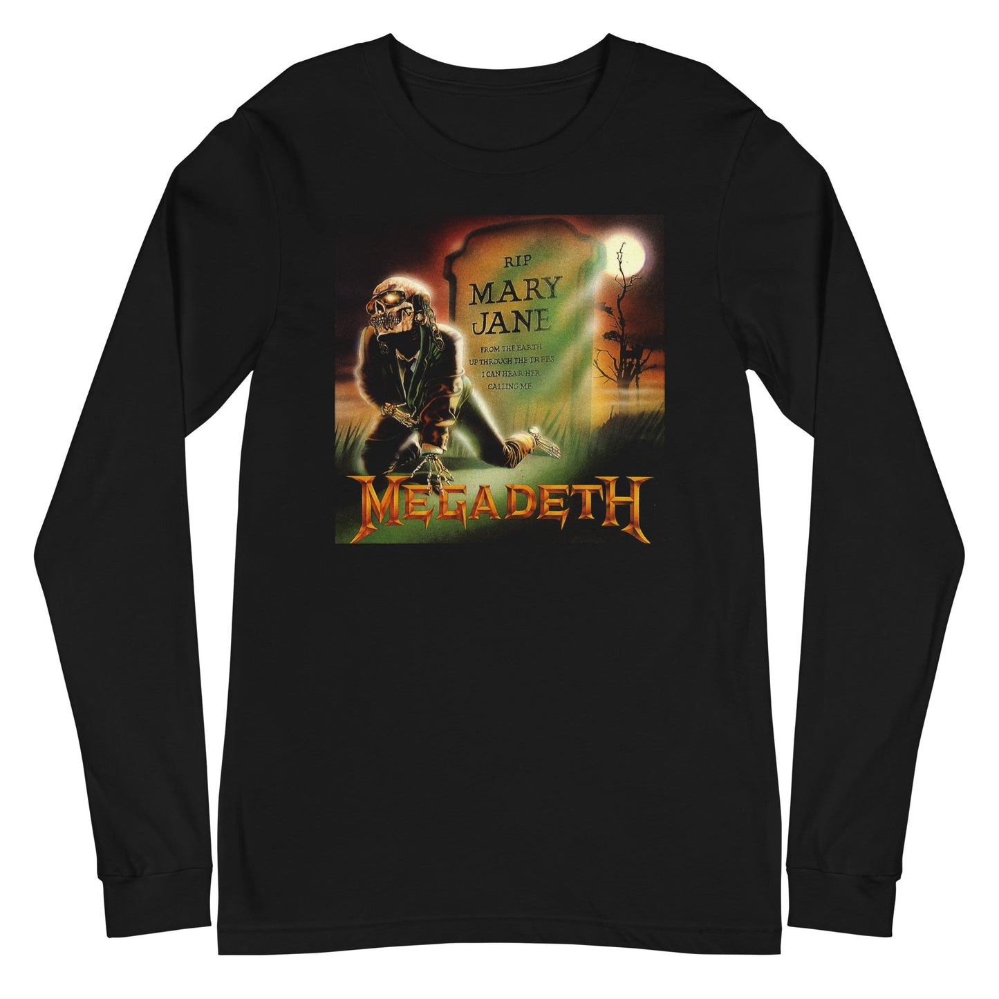 Megadeth Megadeth - R.I.P. Mary Jane Long Sleeve T-Shirt