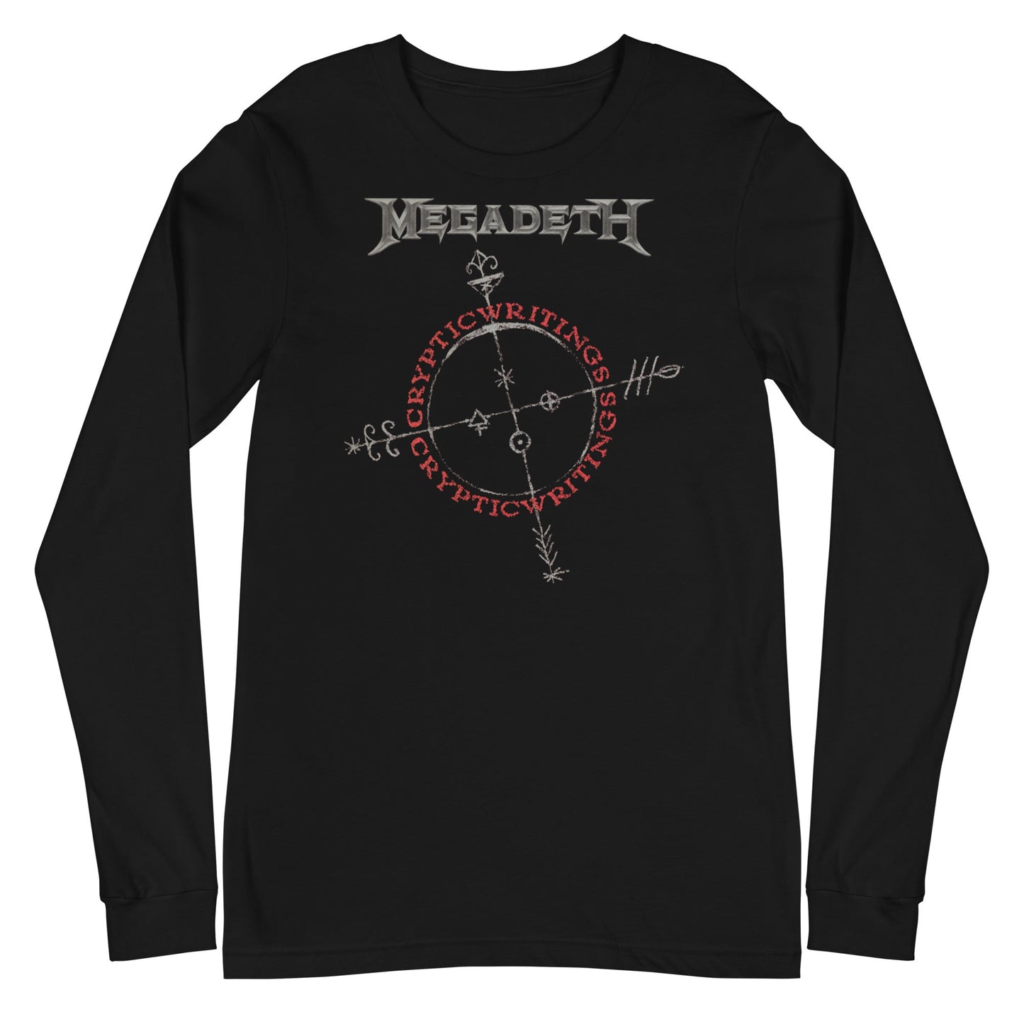 Megadeth Megadeth - Cryptic Writings Long Sleeve T-Shirt